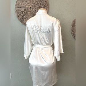 Bridal Satin Robe